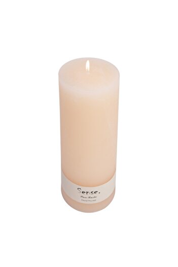 homez pillar candle 10*30cm, beige