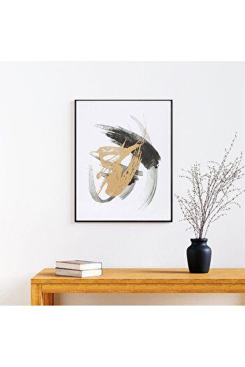 homez abstract art painting in a glass frame 40*50 cm