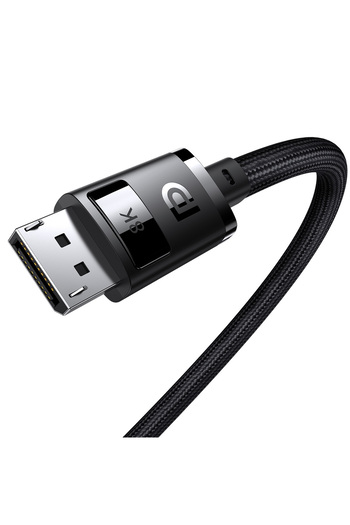 Baseus Kabel przewód High Definition Series DisplayPort 8K 60Hz 2m czarny