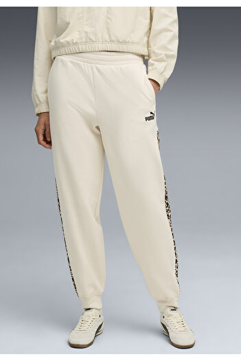 Puma Essentials Animal Print Comfort Ψηλόμεσο Παντελόνι Φόρμας Γυναικείο