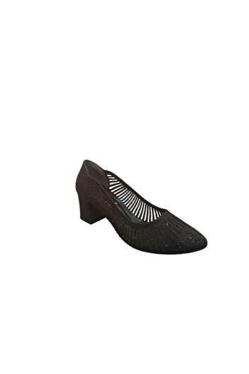 SOLMAZ Damla Laser Stone Heeled Shoes