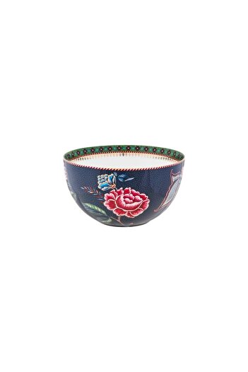Pip Studio Bol din porțelan, Pip Studio, Blue, 18cm, colecția Berry Blues