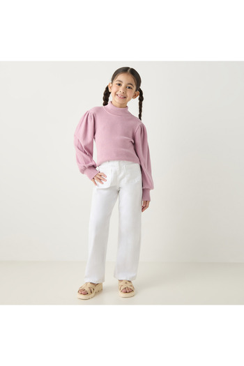 Juniors Girls' Straight Fit Jeans