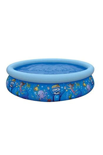 BESTWAY Children's Swimming Pool Marine World with Diving, Bestway, dimensions 2.05x0.47 m, blue-multicolor
