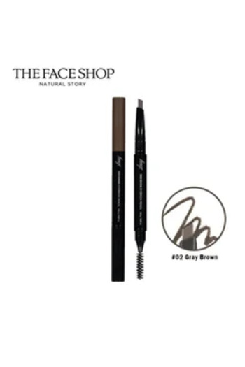 The Face Shop Eyebrow Design Eyebrow Definer 02 || Ash Brown
