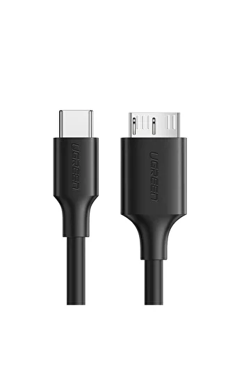 Ugreen Cablu USB-C - micro USB-B SuperSpeed 3.0 1m negru