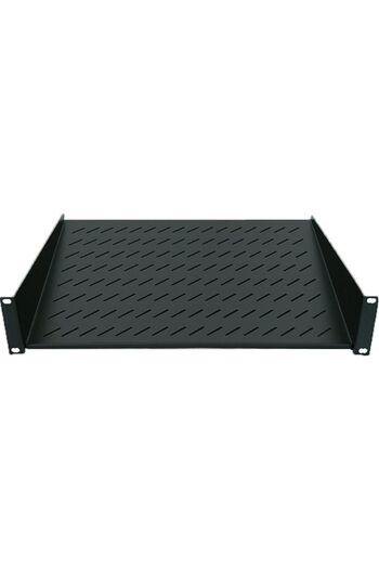 Inna marka Intellinet Półka Konsolowa 19", Montaż Przedni, 150 mm, Czarna, Stal, 25 kg, 1U, 712491