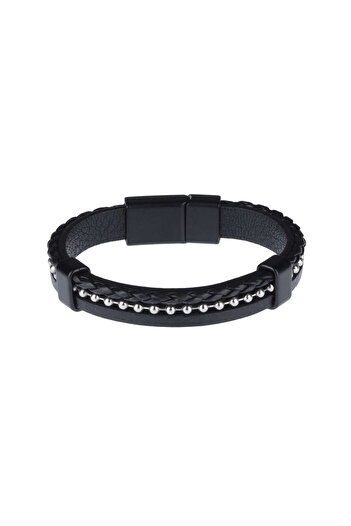 Hatemoğlu 100% Leather Men's Bracelet
