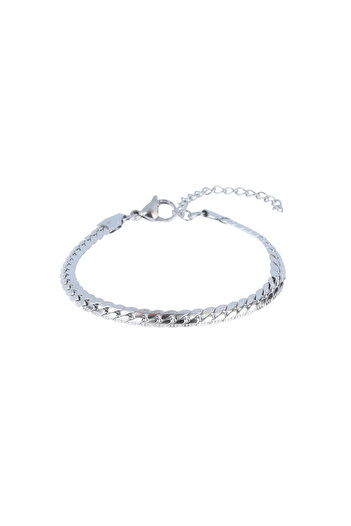 Hatemoğlu Men's Bracelet with Steel Chain