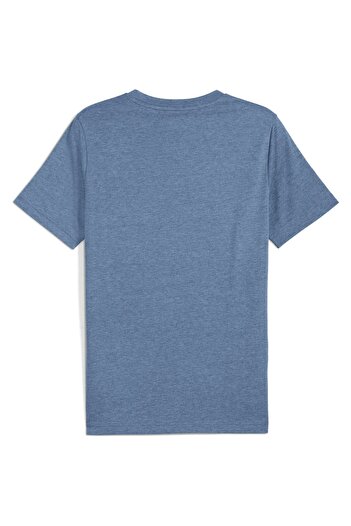 Puma Μπλούζα Ess No. 1 Logo Heather Tee S, Μπλε, Ανδρική