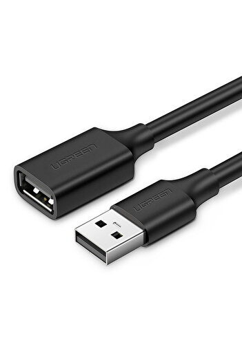 Ugreen Cablu prelungitor USB 2.0 Adaptor 50 cm Negru