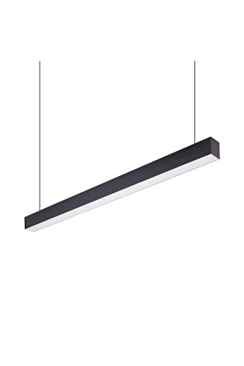 Braytron Suspended LED Fixture RECTA 36W 3000K, 3240lm Black