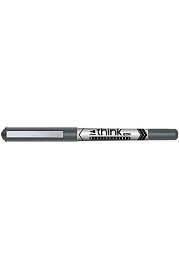 Deli Think 0.5mm Roller Pens 12-Pieces, Black