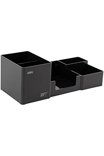 Deli Desk Organizer, Office Organizer with Pencil Holders, Sticky Note Tray, Paperclip Storage, Desk