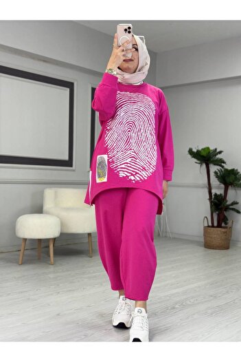 ButikKardelen Fingerprint Tracksuit Set