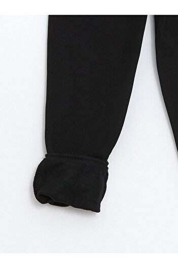 LC Waikiki Siyah Beli Lastikli Liverpool Baskılı Erkek Çocuk Jogger Eşofman Altı