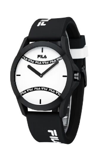 Fila Adult Unisex Analog Watch, Black 38-864-003, 43 mm