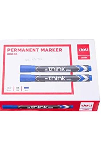 Deli Permanent Marker Low Odor Ink EU10030 - Pack Of 12