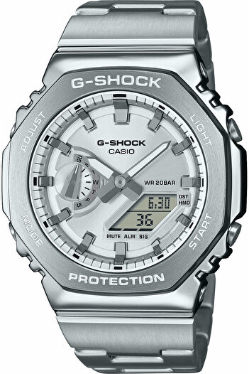 Casio ساعة جي شوك للرجال من الفولاذ - GM-2110D-7ADR