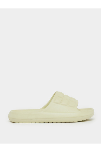 Take Two By Styli Textured Checked Slip-On Slides