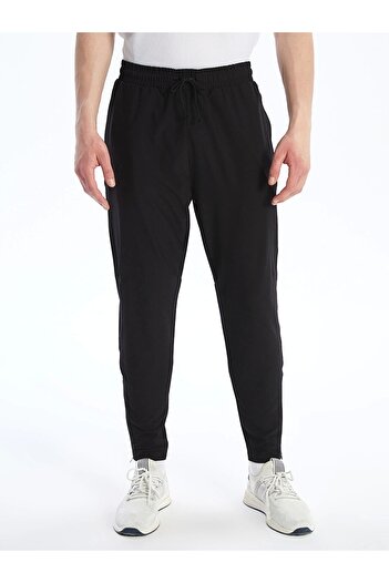 LC Waikiki Ανδρικό αθλητικό παντελόνι XSIDE ACTIVE Black Slim Fit