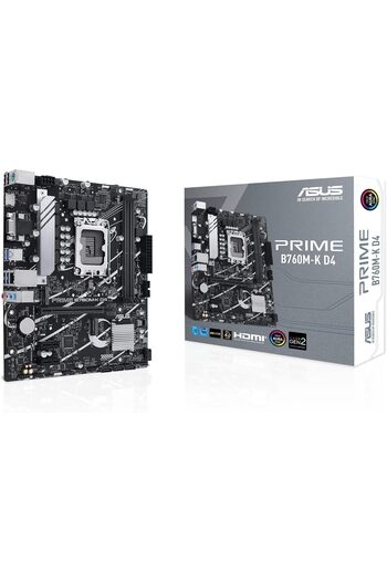 ASUS اللوحة الأم PRIME B760M-K Intel LGA 1700 mATX