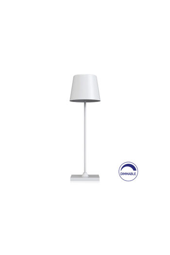 Braytron Tower-1 White Rechargeable Table Lamp 3W 3000K