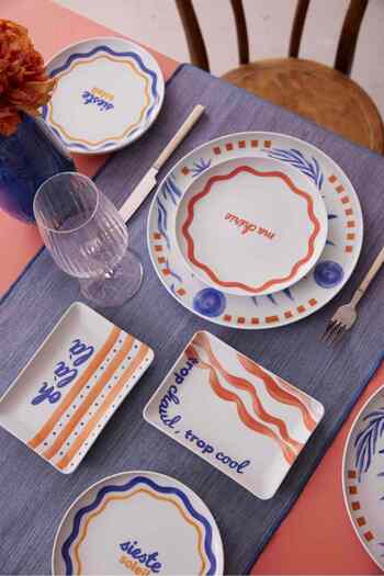 Kütahya Porselen Moderna Ma Cherie 12 Piece Service Set for 4 People