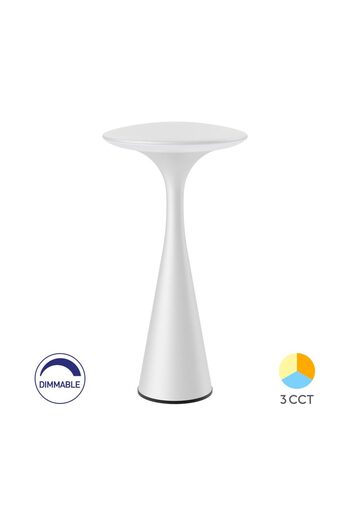 Braytron LAMPA DE MASA 3W 3in1 Reincarcabil TOWER-2 ALB