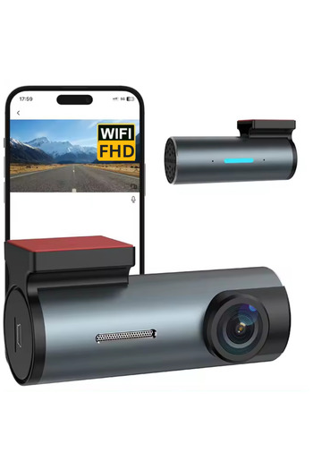 D&K WONDER WiFi Car Camera, Full-HD 1080P, 360°, 4K, DVR, G Sensor, Loop Recording, Model 2025