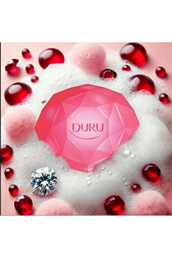 Duru Diamonds Ruby Radiance Beauty Soap – Set of 4 |   Special Formula for Radiant Skin