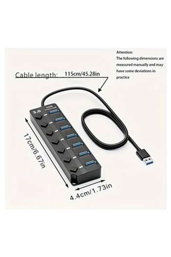 QB 8-Port Multi-Function USB Hub