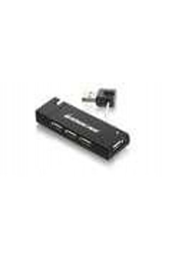 Electronica Hub USB 2.0 IOGEAR cu 4 porturi, GUH285W6