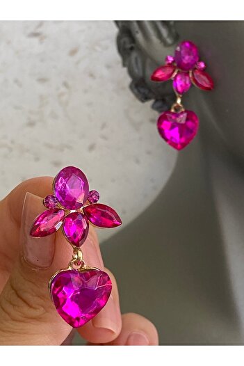 Lucios Evening Dress Heart Earrings