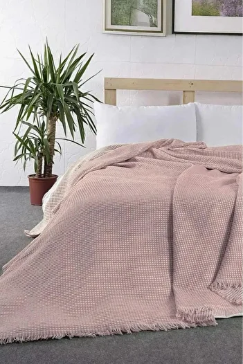 Çeyiz Diyarı Lora Single Single Pique 160X210 cm Powder