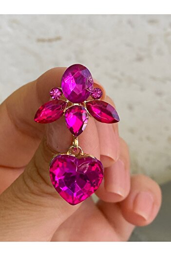 Lucios Evening Dress Heart Earrings