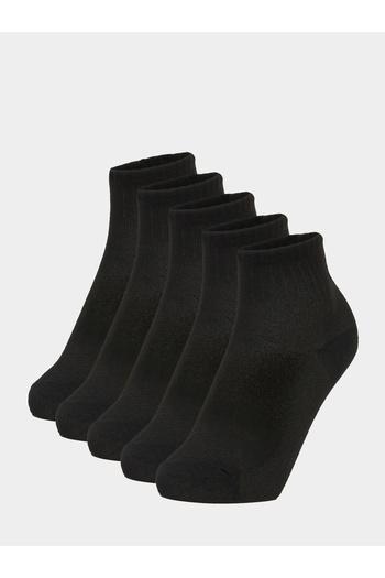 Styli Set of 5 - Solid Crew Socks