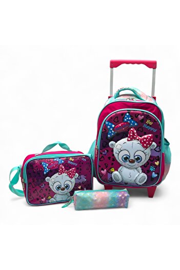 Shihon Girls School Backpack Set 3 Pieces 14 Inch