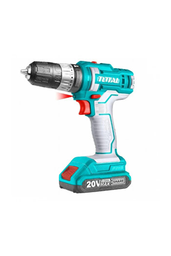 TOTAL Total TIDLI20145-20V 2-Battery Drill with Hammer and Bag