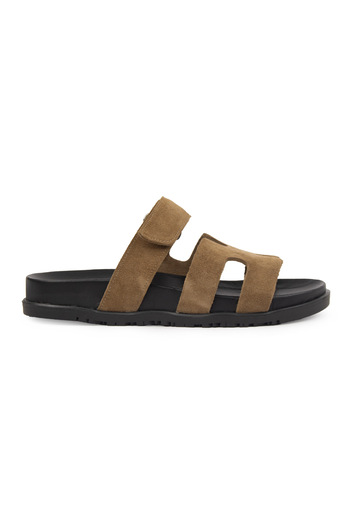 Pegia Women's Strappy Suede Slippers 215516