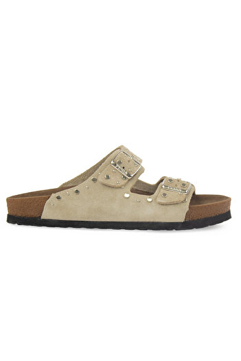 Pegia Women's Genuine Suede Slippers 215543
