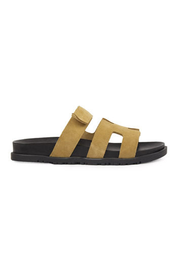 Pegia Women's Strappy Suede Slippers 215516