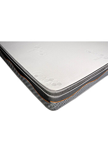 modern suite Royal Bed Mattress | From Modern Suite, 13 layers, 200*200*30 cm, silver and beige