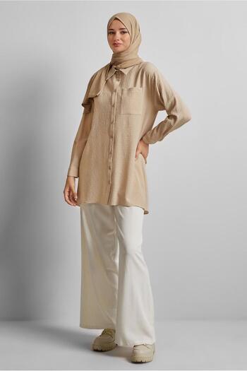 Alvina Shirt Collar Tunic 45591