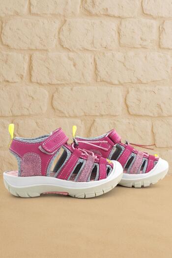 Rakerplus Artico Genuine Leather Pink Kids Sandals