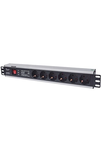 Electronica Prelungitor de alimentare Intellinet 19" 1.5U pentru rack, PDU cu 6 prize, 713962