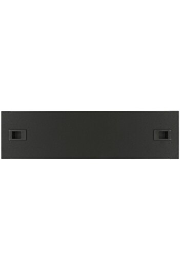 Lanview Panel Maskownica 3U 19" SNAP LOCKING Czarny, RAB310BL