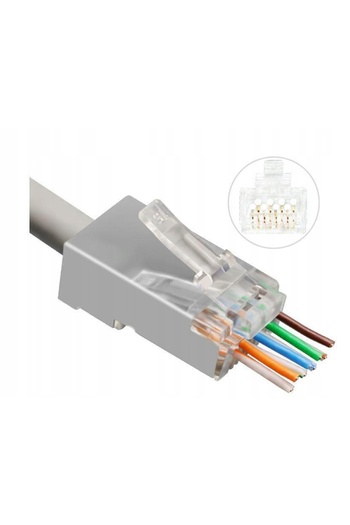 Electronica Mufă CAT7 pentru AWG22-24 25 seturi