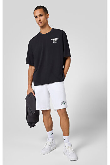 Champion Authentic Pants Shorts Erkek Beyaz Şort - 220800-WW001