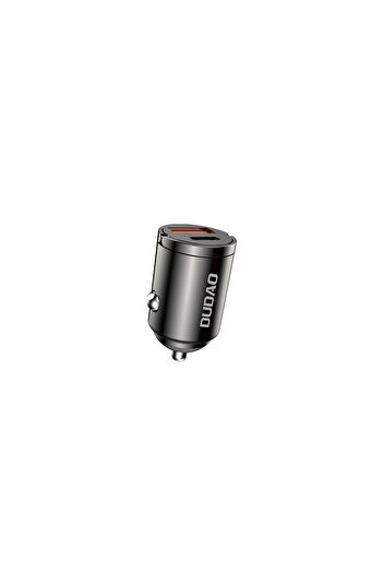 DUDAO Încărcător auto mini pentru priză de brichetă 48W QC PD negru